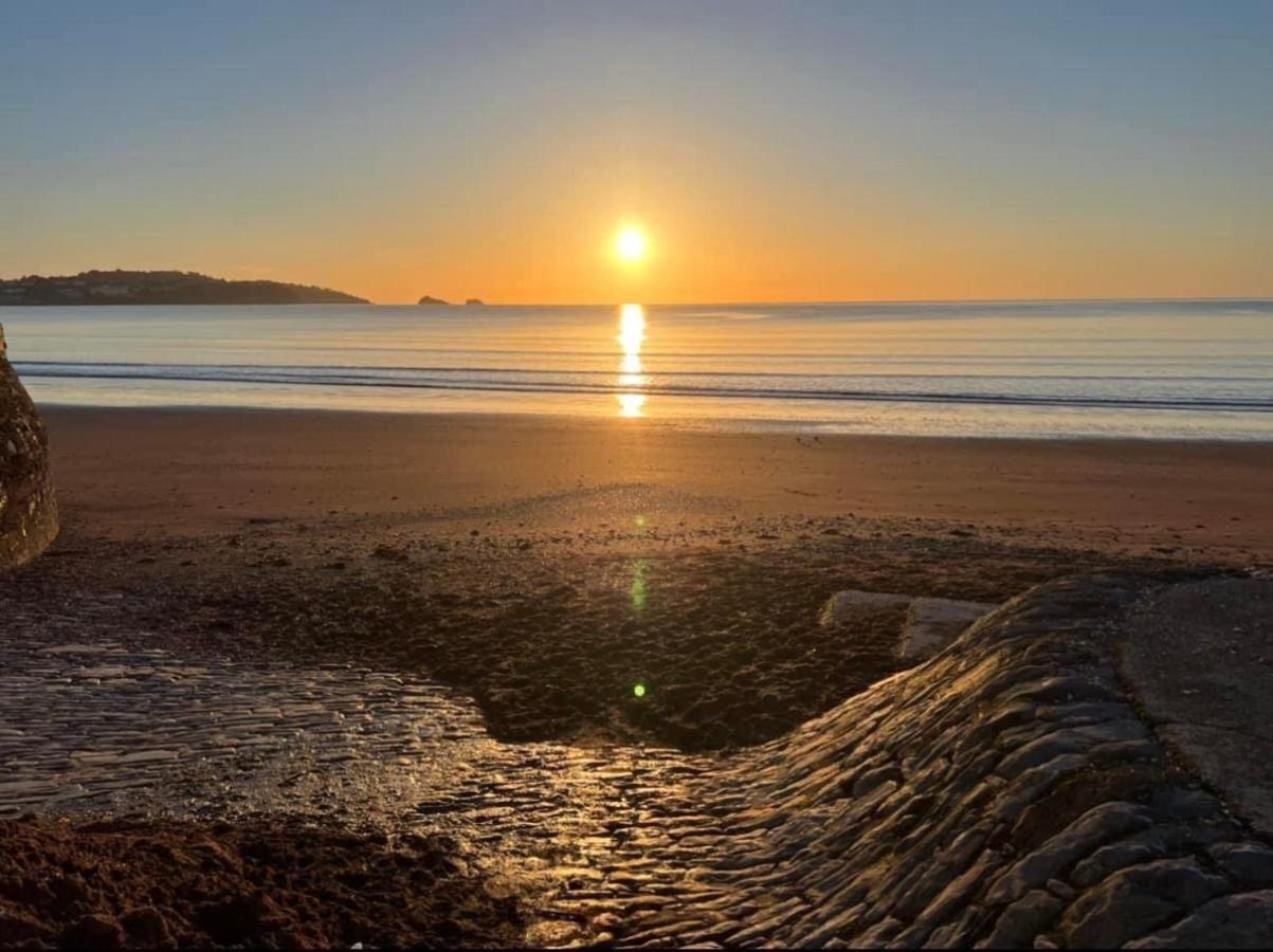 Pink House ,Opposite Beach ,Sleeps 6 , 2 Bedroom Ground Floor Self Contained Garden Flat , Private Entrance , Kitchen , Guaranteed Parking ,Wifi , Movies ,Bathroom ,Fridge , Microwave ,Bedroom 1, Double Bed & 2 Single Beds ,Bedroom 2 , Double Bed Paignton Exterior foto